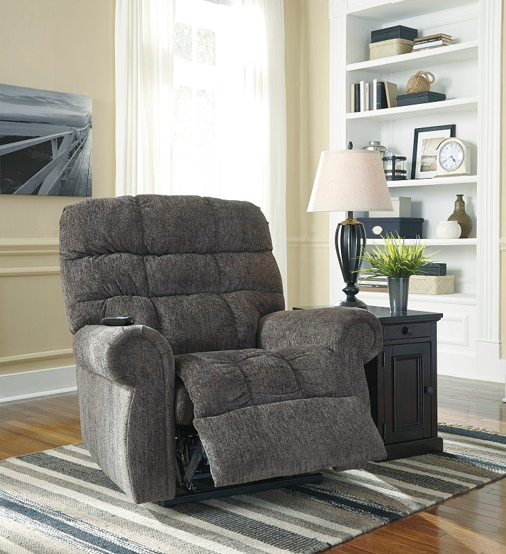 ernestine slate power lift recliner