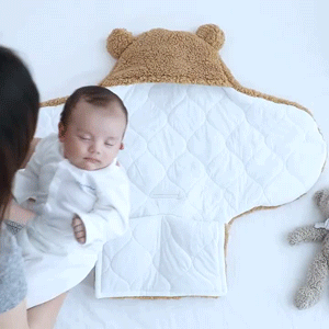 Nid d'ange bébé Teddy Soft Mouton Ecru - Made in Bébé