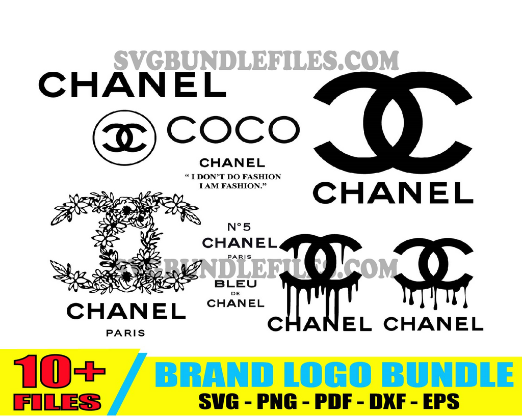 Chanel Logo SVG Bundle (FSD-A9) - Store Free SVG Download