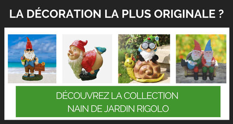 Collection nain de jardin rigolo