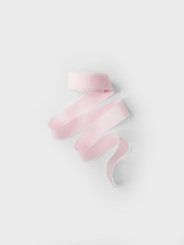 Nude pink cotton ribbon