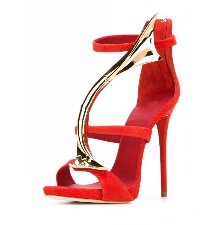 Giuseppe Zanotti Inspired “Kanye” Runway Heels Sandals – Sansa Costa