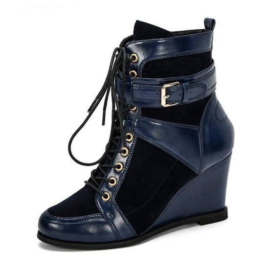 Wedge Heel Ankle Boots#N# – Sansa Costa