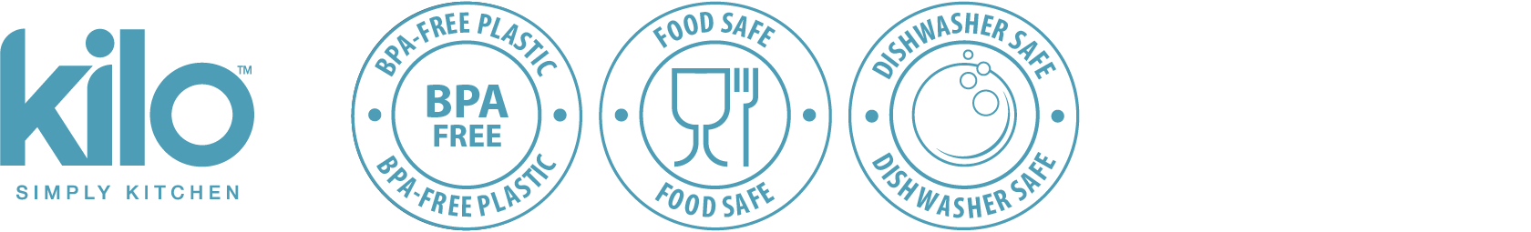 Kilo BPA Food Safe and Dishwasher Safe
