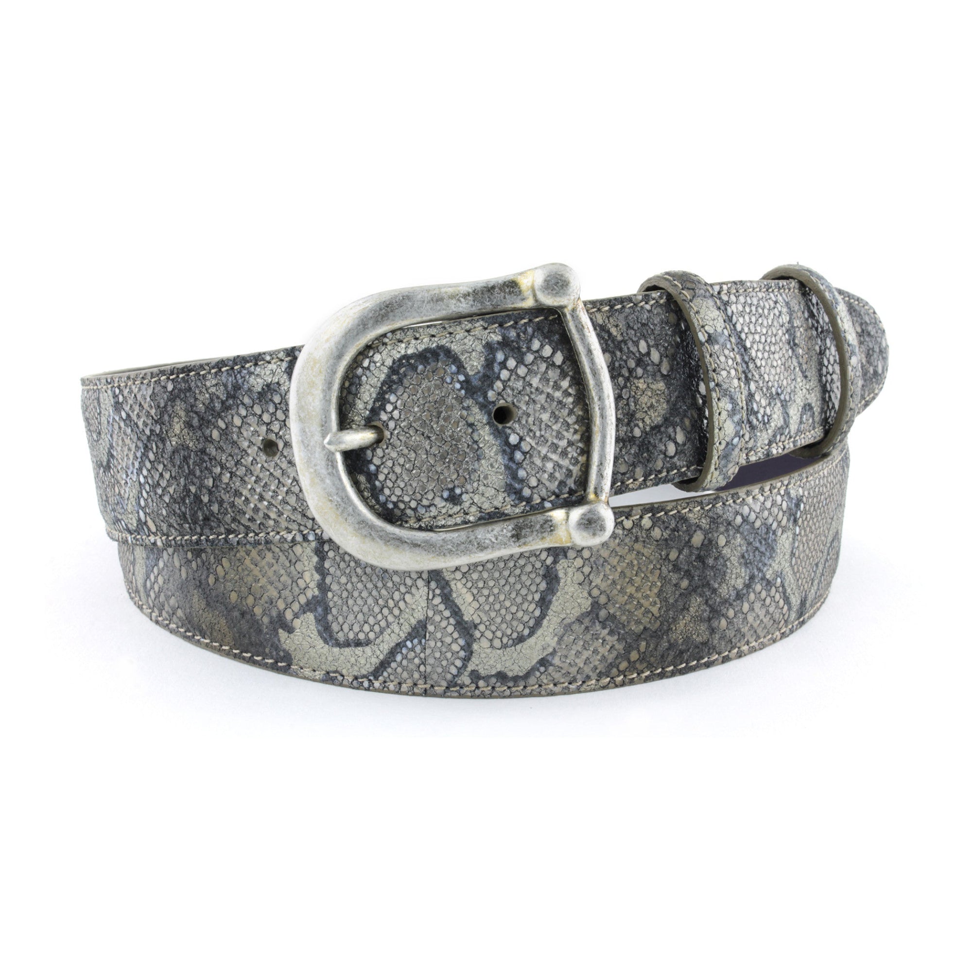 Twig metallic python effect belt | Elliot Rhodes Ltd | Reviews on Judge.me