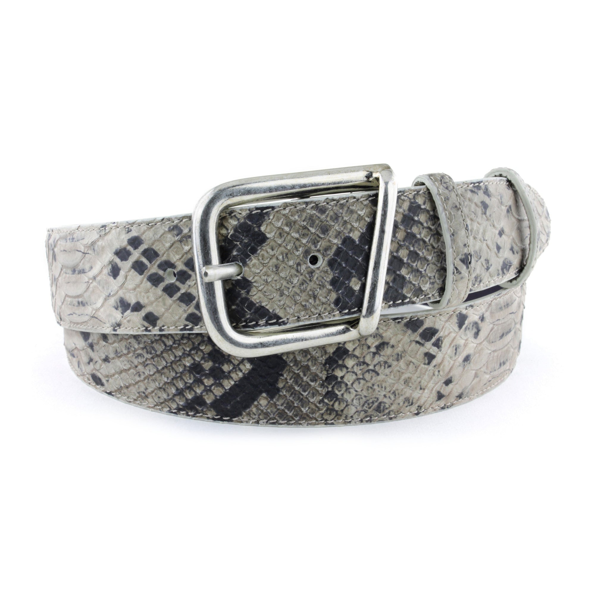 Twig mock python angle prong belt | Elliot Rhodes Ltd | Reviews on Judge.me