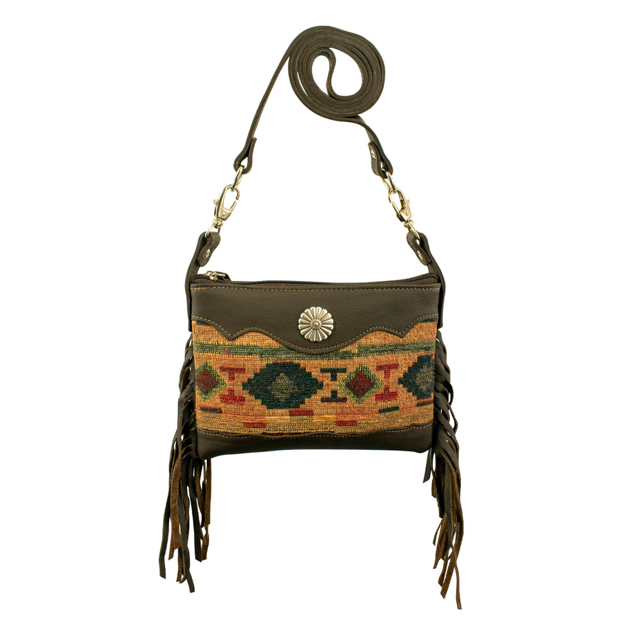 Western Flair Tapestry Crossbody