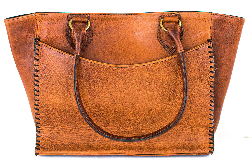 Buffalo Faux Leather Zip-Around Handbag – Vansarto