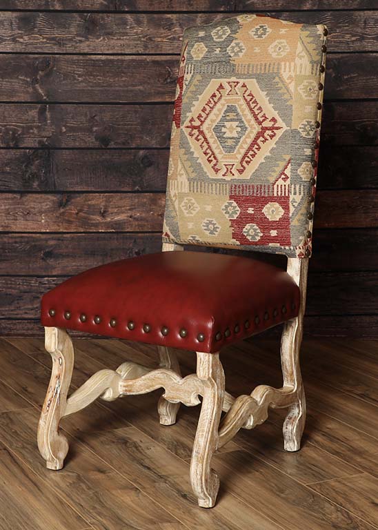 southwestern upholstered dining chairs