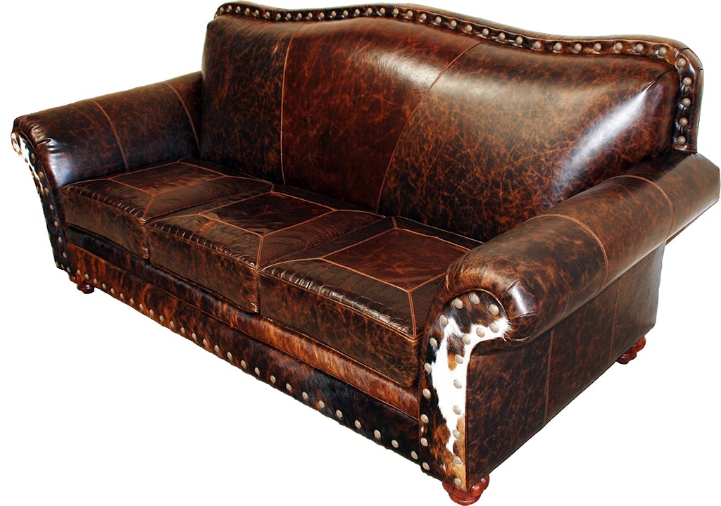 Coburn 3 Cushion Western Sofa