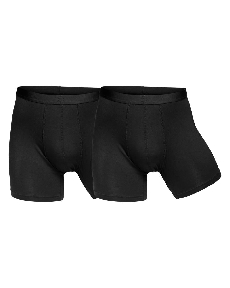 Eco Silky Smooth Boxer Brief 2 pack, Black