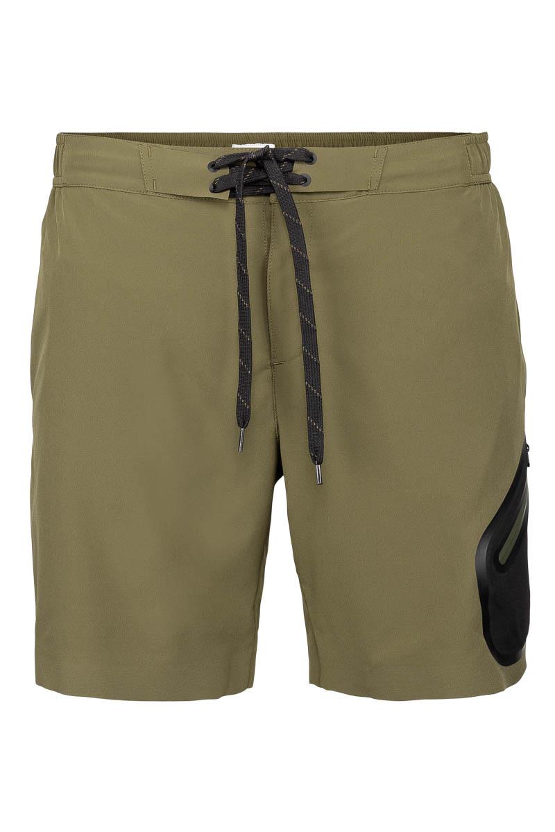 Tech Board Shorts, Dark Olive