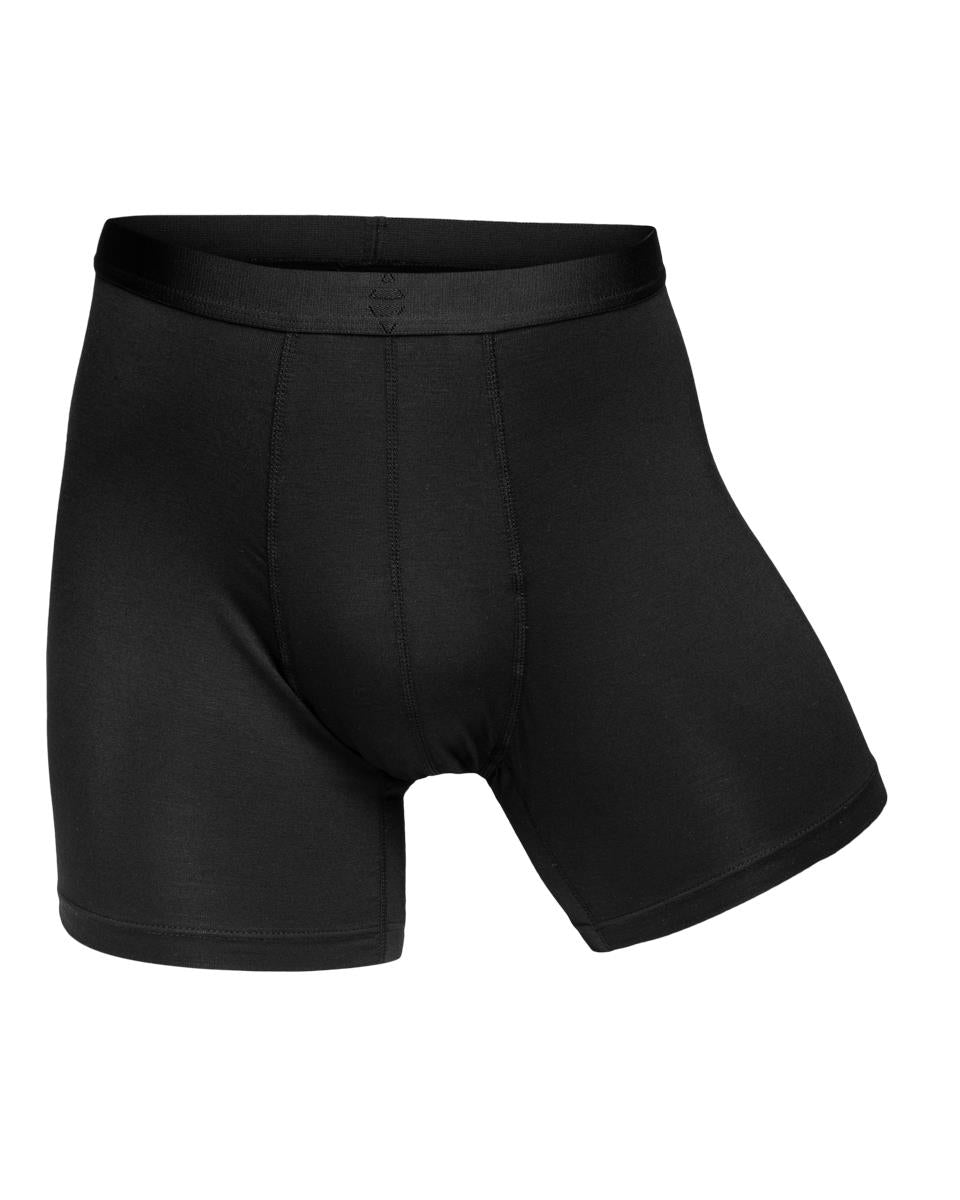 Eco Silky Smooth Boxer Brief 2 pack, Black