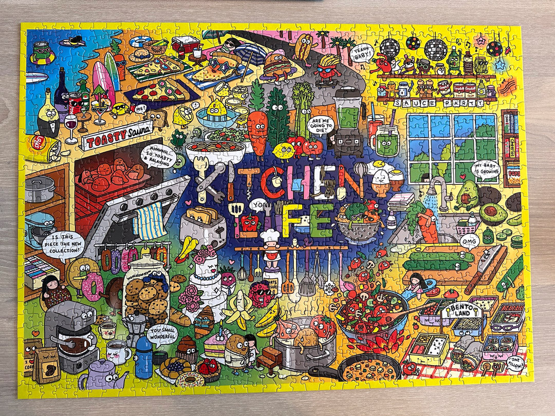 SOONNESS kitchen life 1000 piece art puzzle
