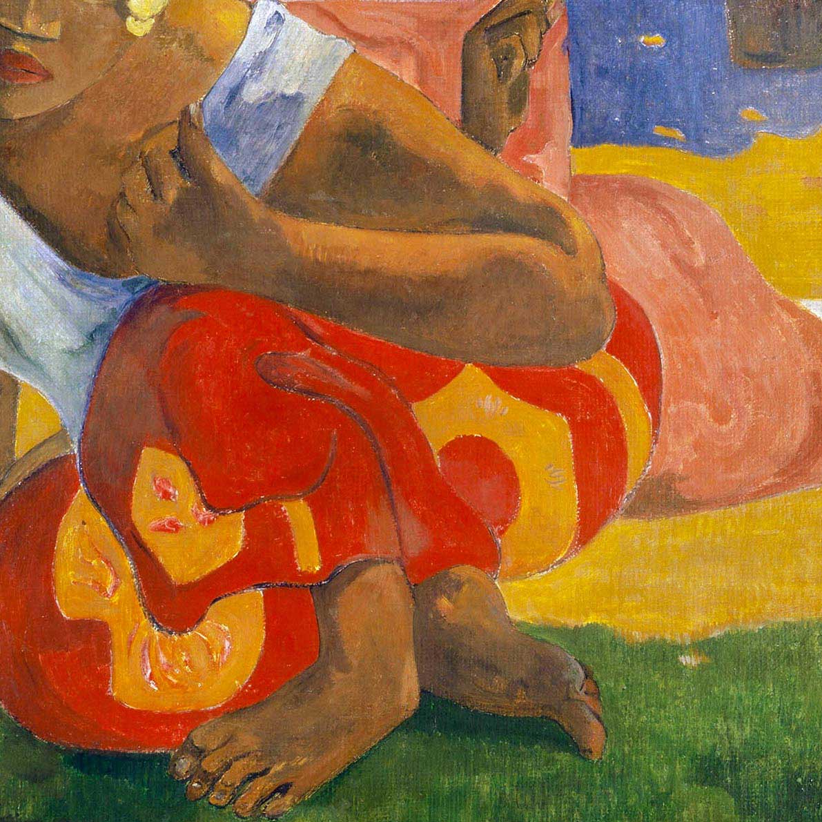 When Will You Marry by Paul Gauguin Art Poster