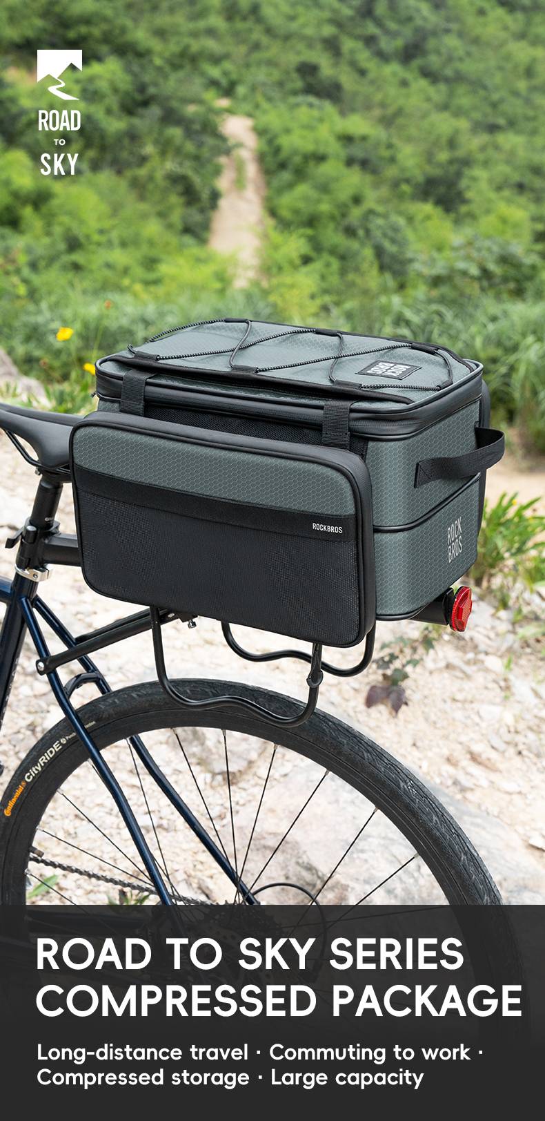 Road to Sky Foldable Trunk Bag | ROCKBROS