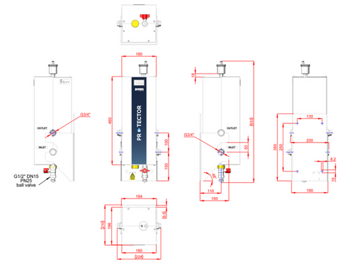 PROTECTOR P5 DIMENSIONS