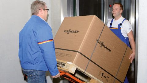 viessmann Easy to transport, suitable for high rise and tower blocks
