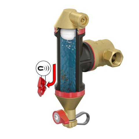 Flamcovent Clean Smart For use in sealed heating and cooling systems.