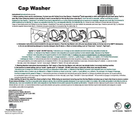 Cap Washer and Cap Cage Instructions