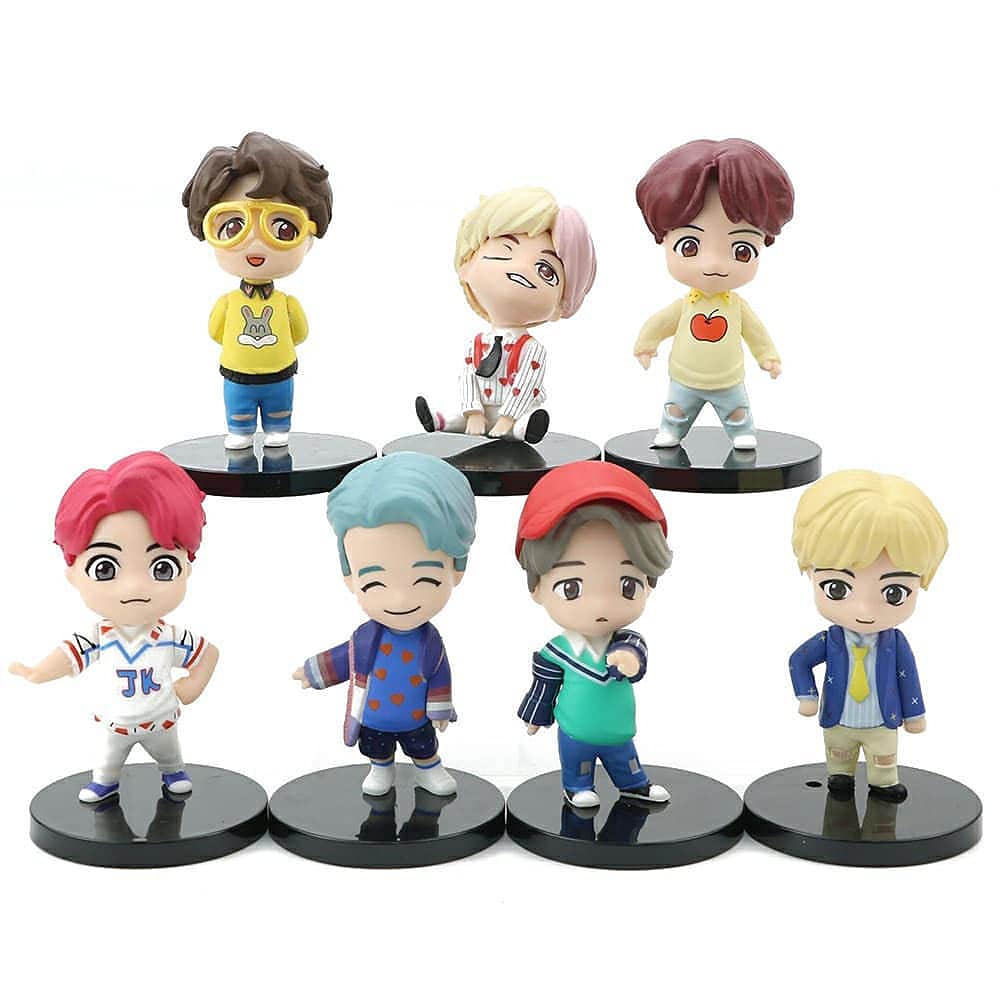 bts doll set of 7