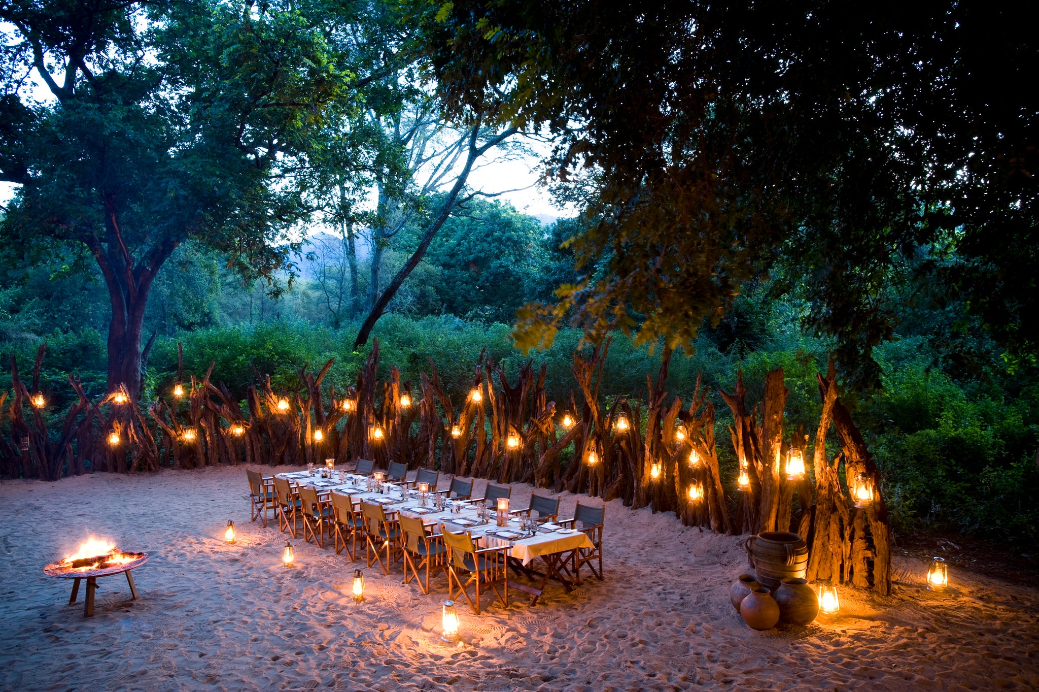 Outdoor Dining Lake Manyara Tree Lodge