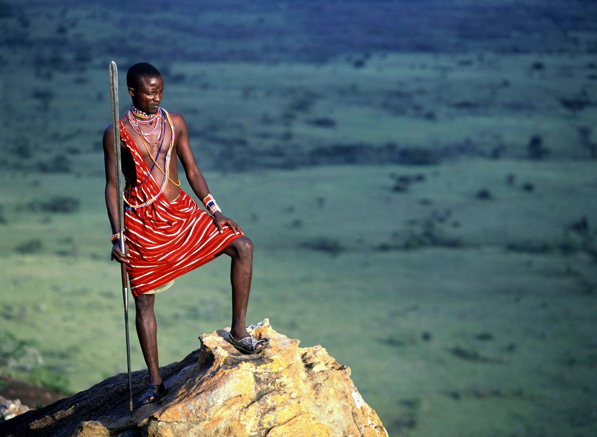 Masaai Warrior Campi Ya Kanzi Kenya