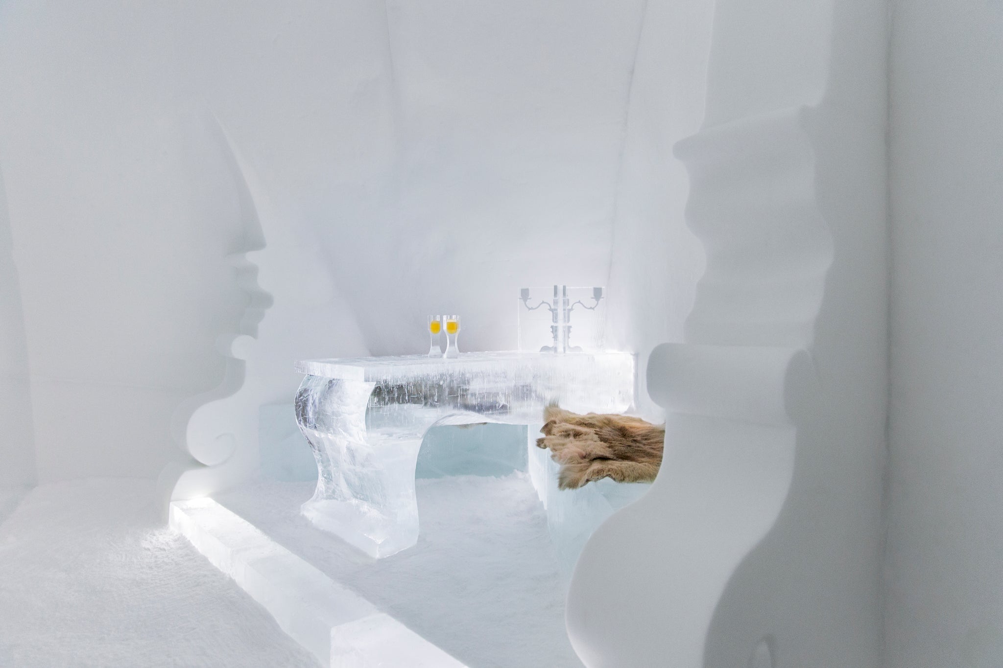 Cocktail Ice Suite Ice Hotel Sweden