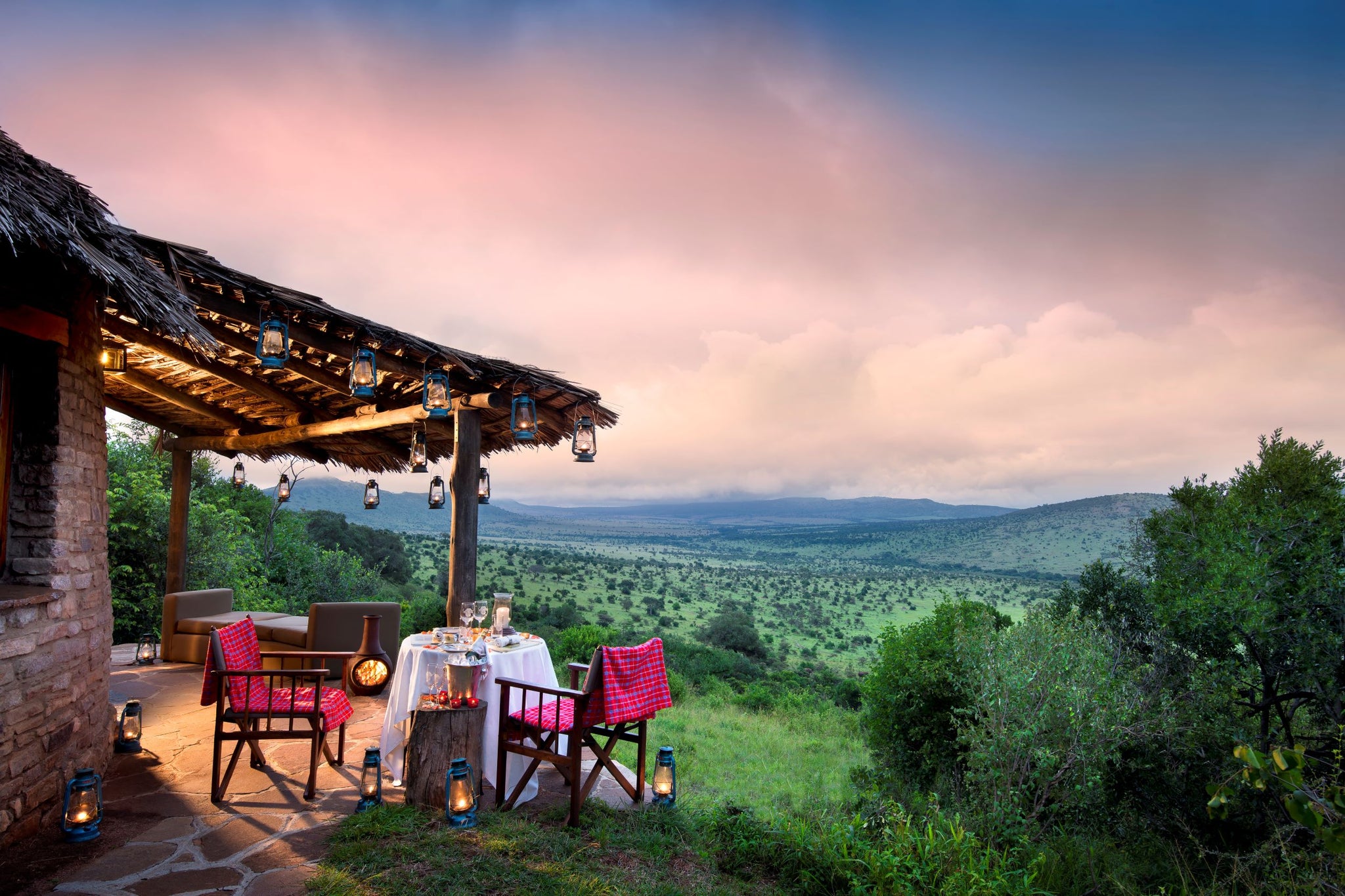 View Serengeti Klein's Camp Tanzania