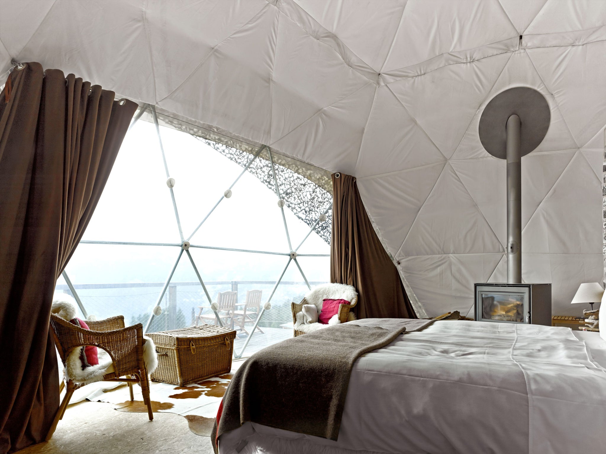 Whitepod Sleeping Suite Switzerland