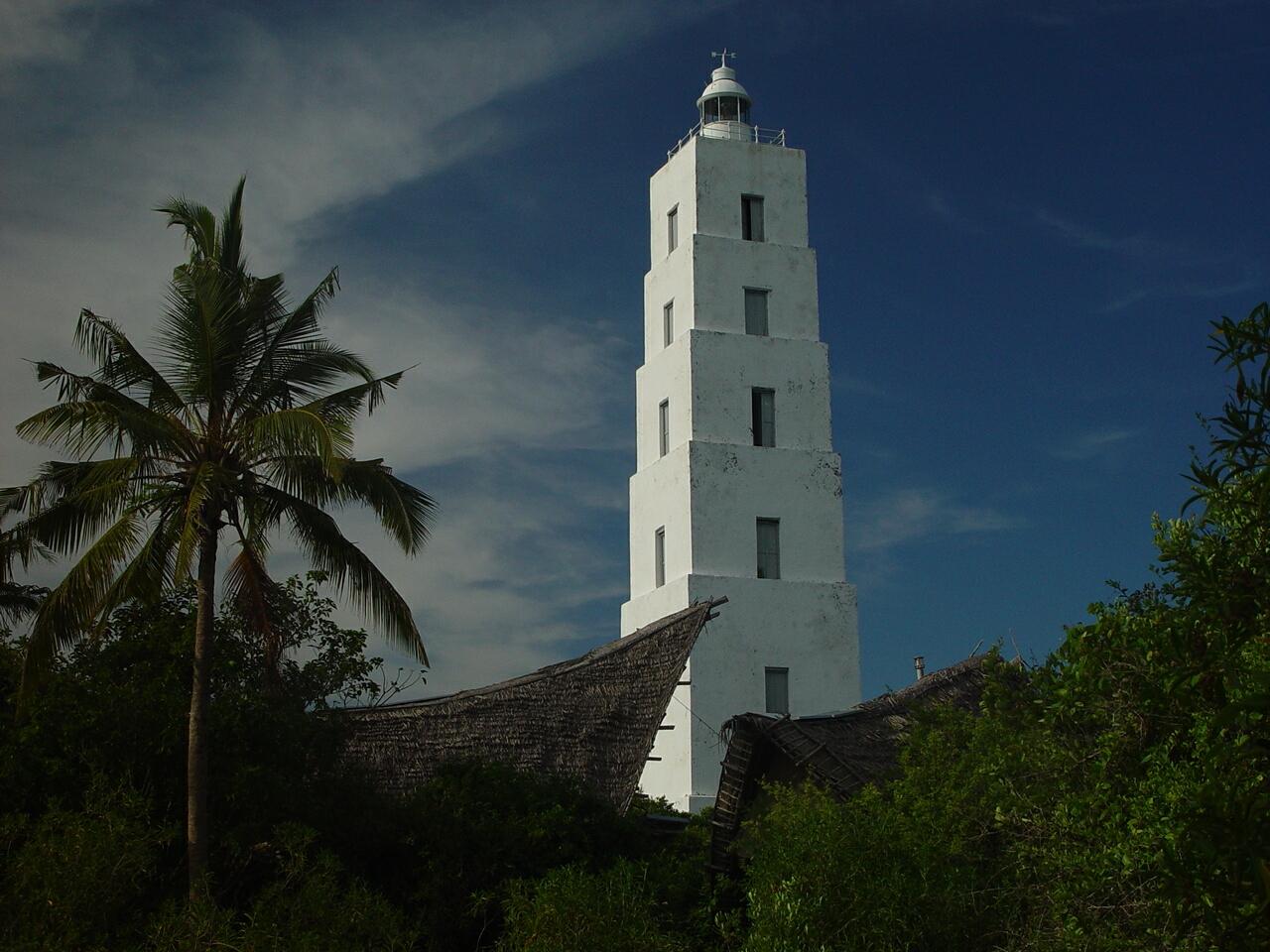 Lighthouse Chumbe Island Zanzibar Tanzania