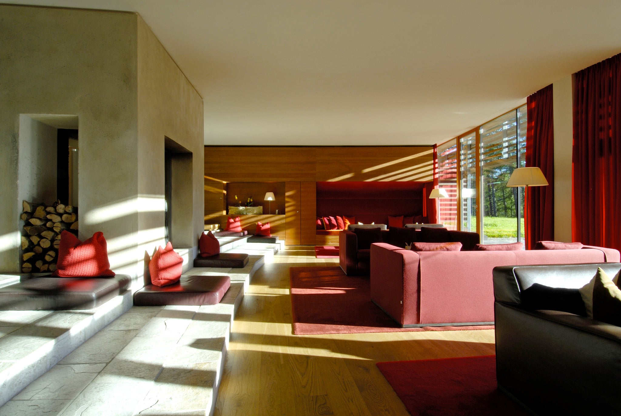 Open Living Room Vigilius Mountain Resort