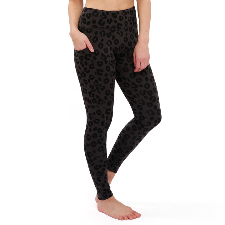 Leopard Fleece Lined Leggings – Uniquely Southern Boutique & Gift