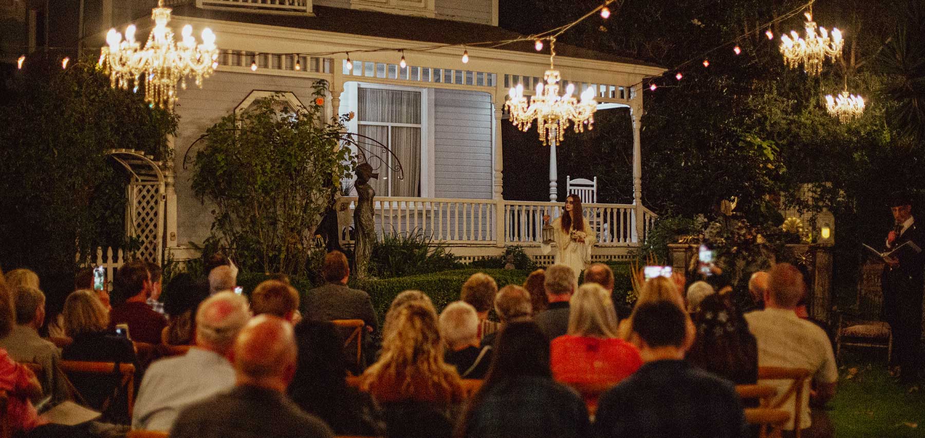 Story time at the legends of the fall event at the tea house