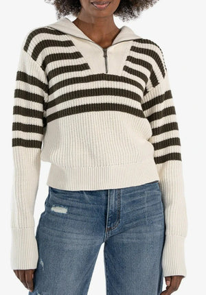 KUT Noley Quarter Zip Sweater - Margo's and Co