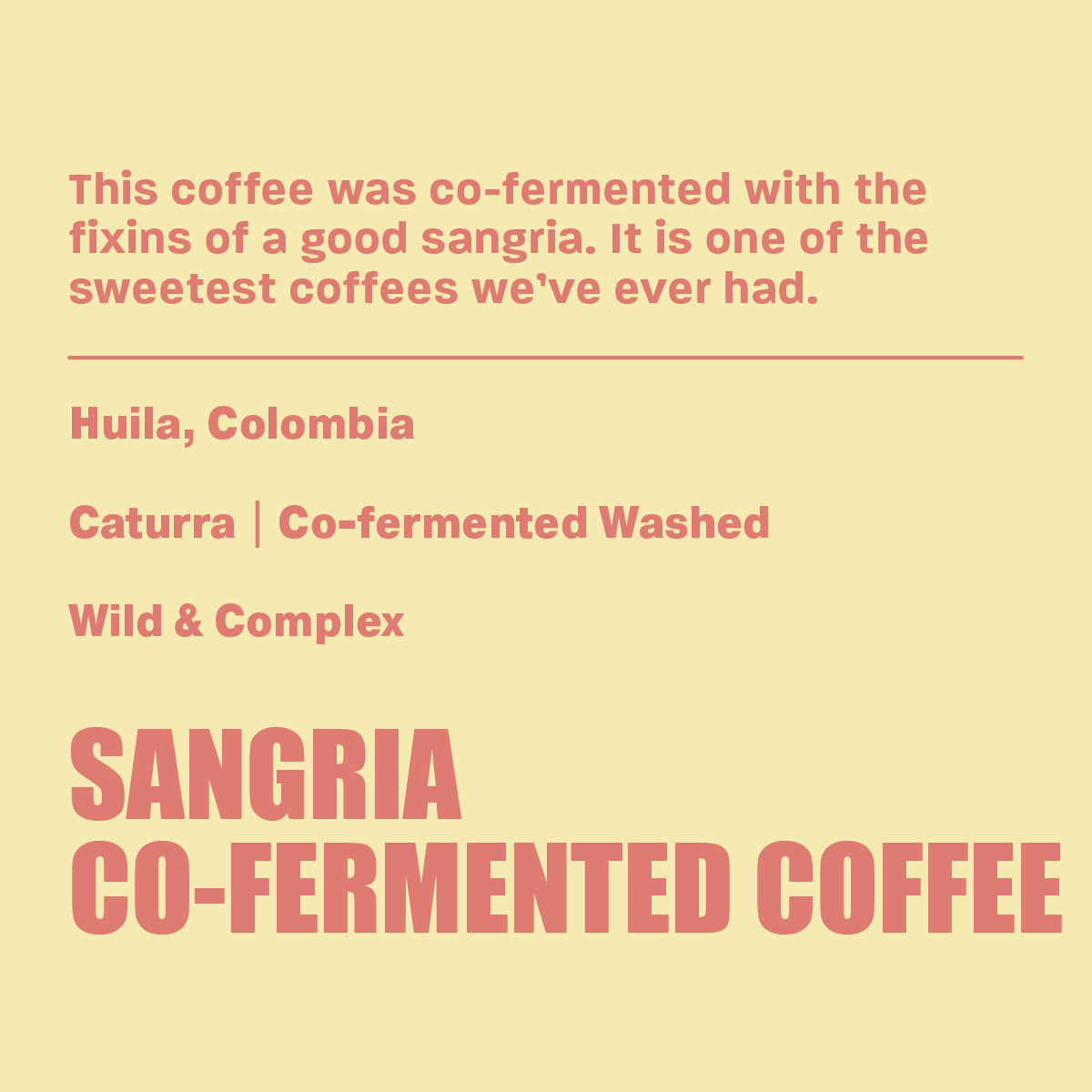 Sangria Co-Ferment