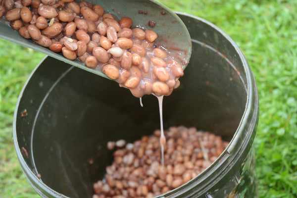 Haith's premium peanuts soaked in cola & sugar for fishing bait.