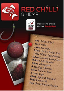 Red Chilli and hemp boilies