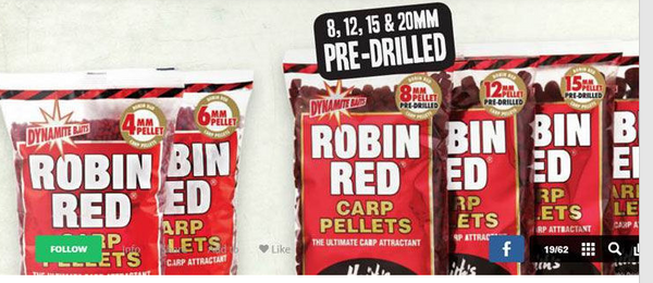 Robin Red Carp pellets