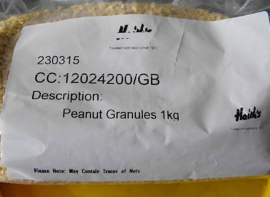 The particle for soaking Peanut Granules