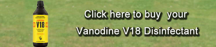Vanodine V18 disinfectant