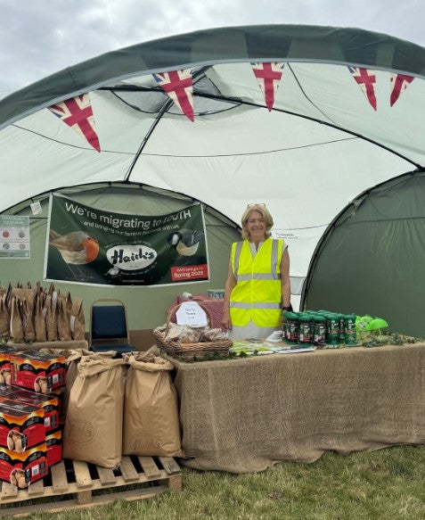 Haith's stall, selling bird food.