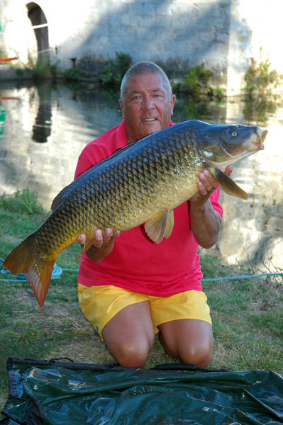 Ken Townley and a lovely looking carp