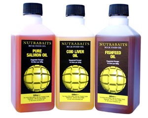 Image of three bottles of different fish oils
