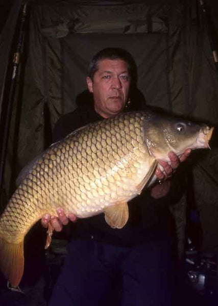 Ken Townley holding a big catch.