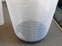 Measuring jug, ready for recipe process.