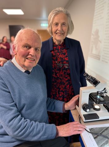 Photograph of Professor Cooper and his wife Margaret Cooper