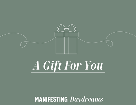 Gift Cards From Manifesting Daydreams
