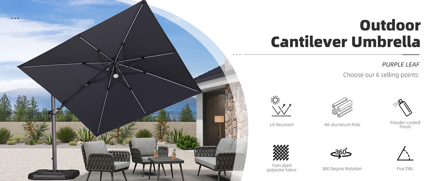 patio Umbrella function introduction