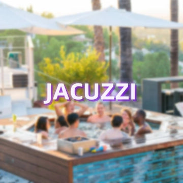 Our outdoor umbrellas are suitable for jacuzzi
